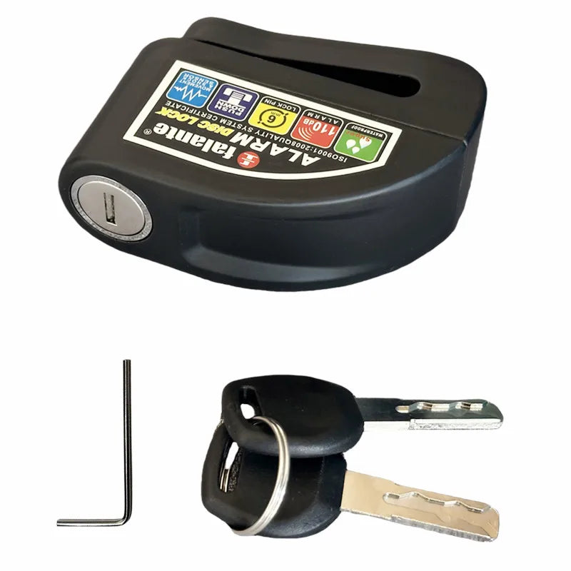 🔒 120 dB Alarm Disc Brake Lock