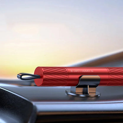 🔨 2-in-1 Car Emergency Hammer