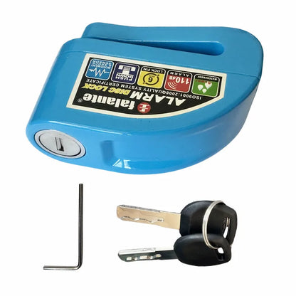 🔒 120 dB Alarm Disc Brake Lock