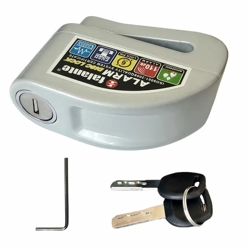 🔒 120 dB Alarm Disc Brake Lock