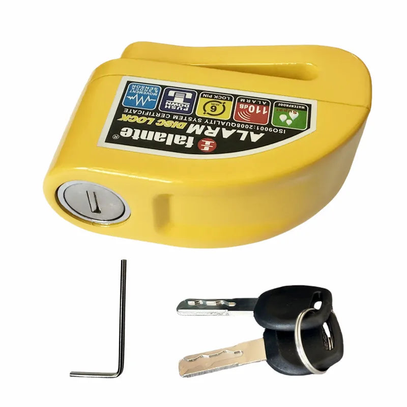 🔒 120 dB Alarm Disc Brake Lock