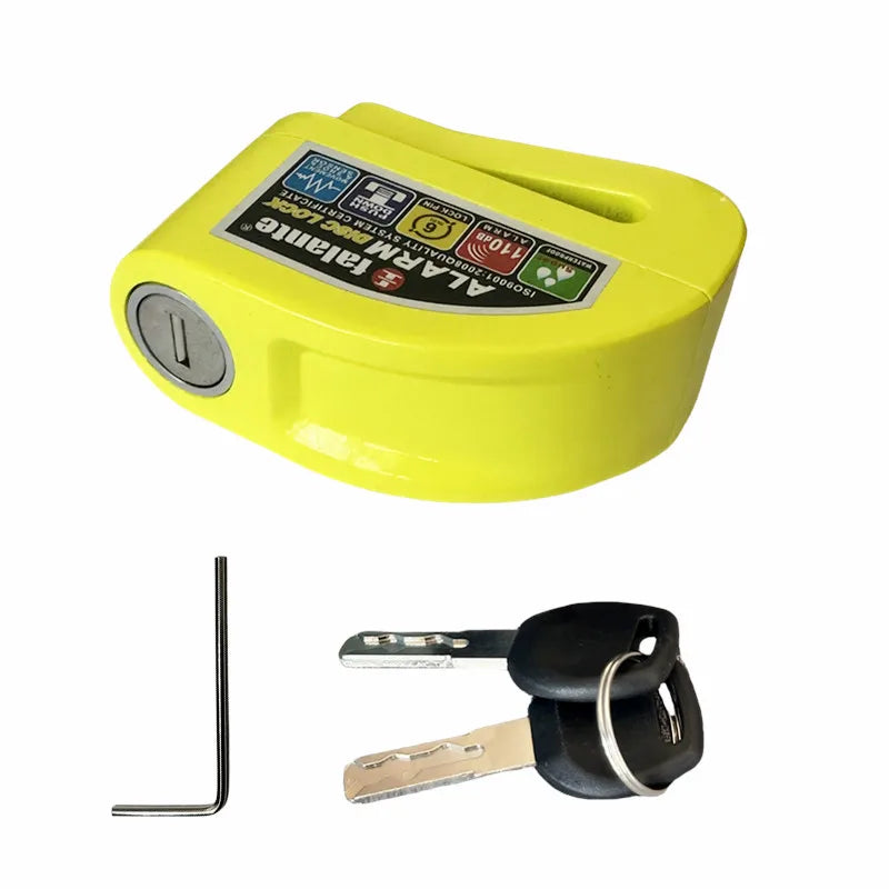 🔒 120 dB Alarm Disc Brake Lock