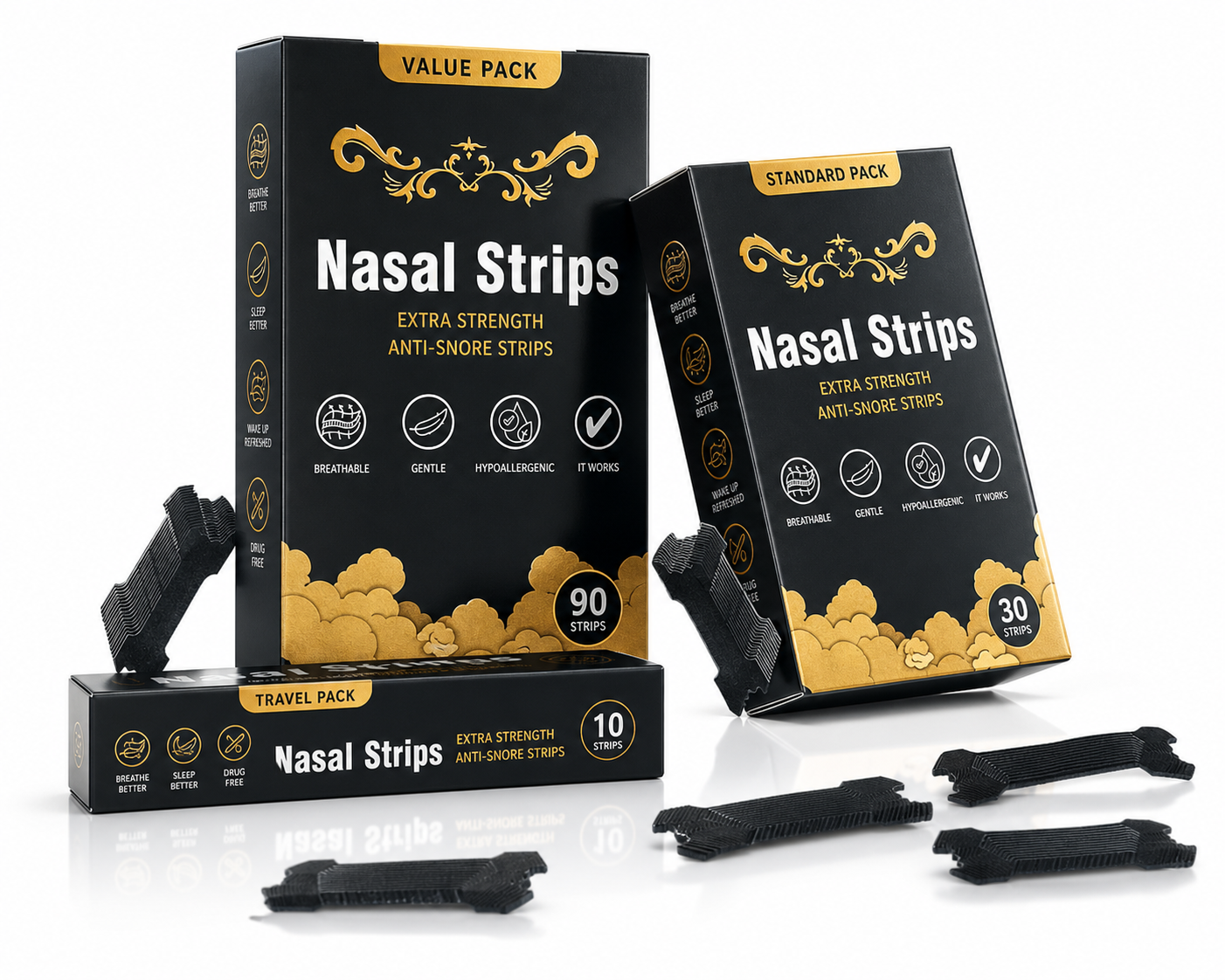 Nasal Opening Strips 30 pcs