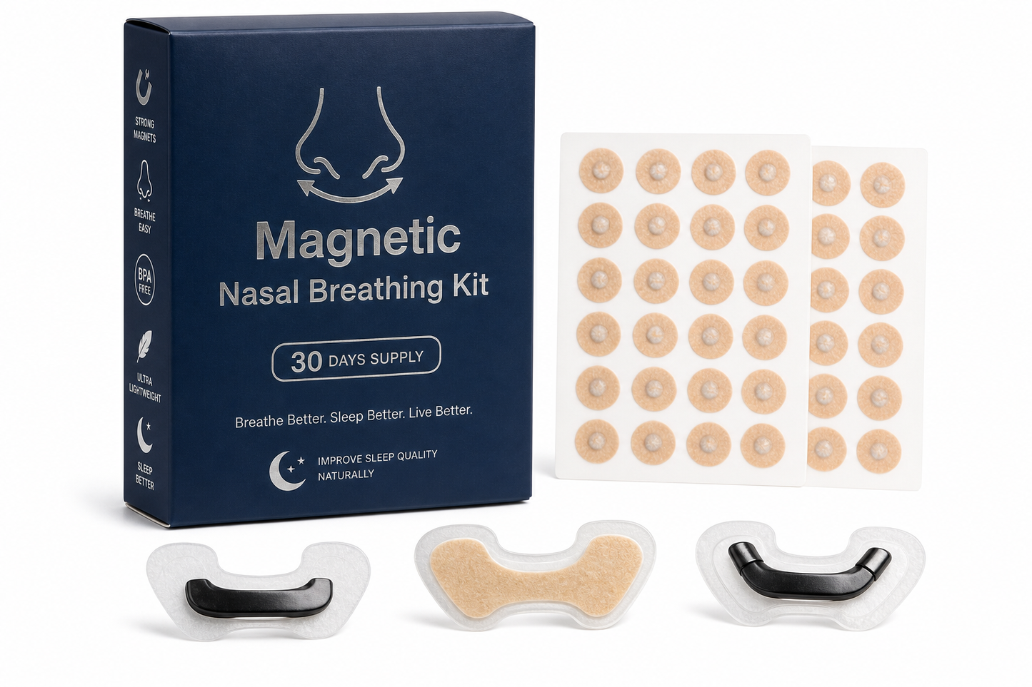 Magnetic Nasal Breathing Kit